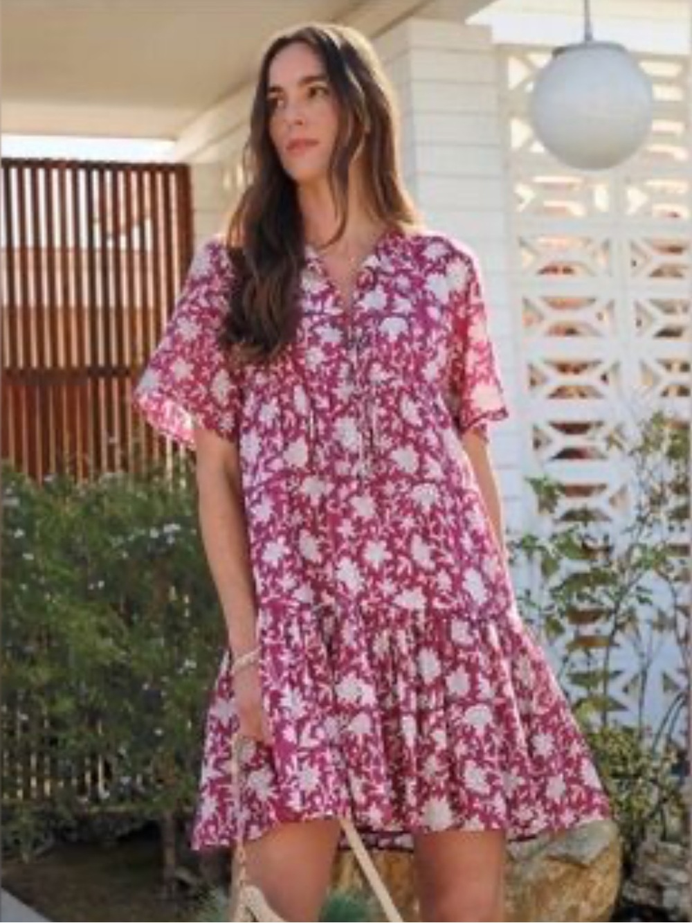 Emerson Fry X Evereve Love Organic Cotton Tomas Isla Dress - Sm (NWOT!)